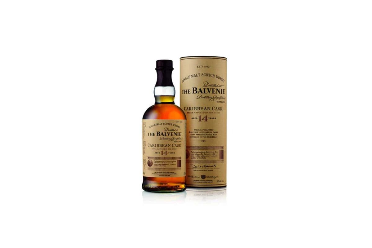 Balvenie Caribbean Cask 14 YR *Speyside Single Malt Scotch* (1 x 750ml)