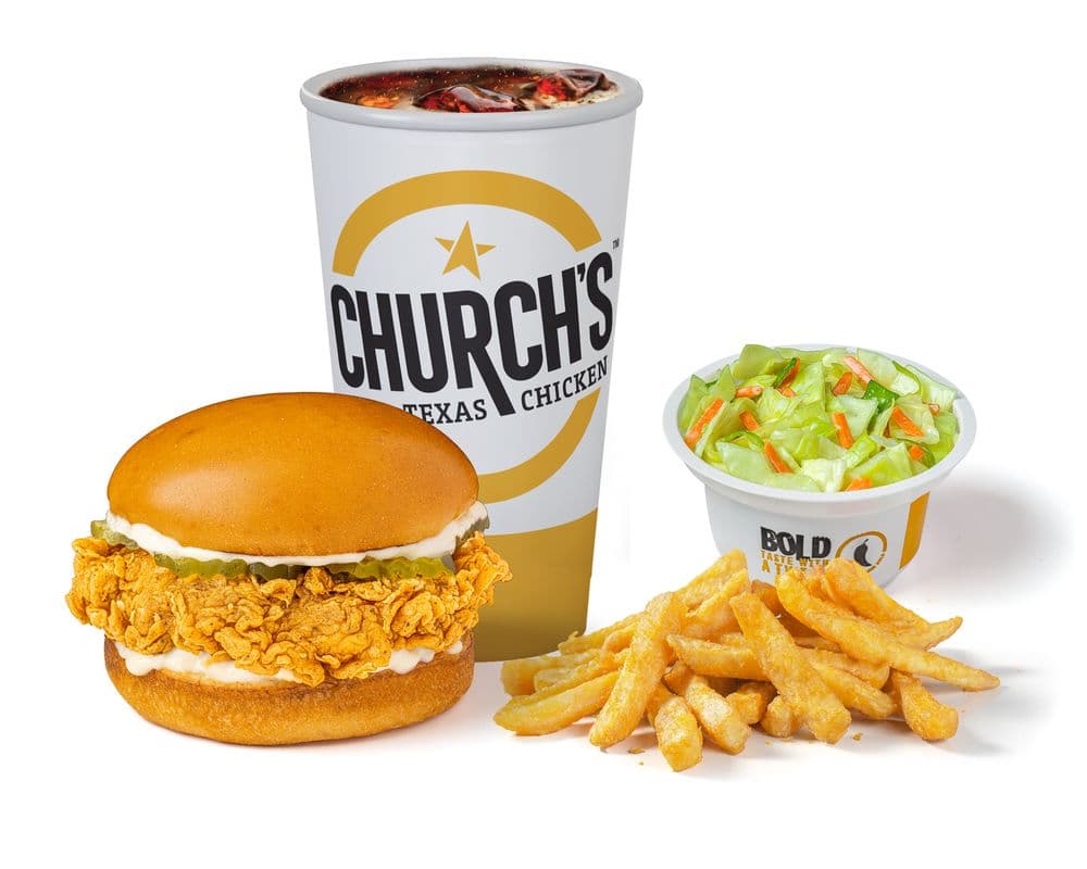 Texan Chicken Sandwich Texas-Size Combo