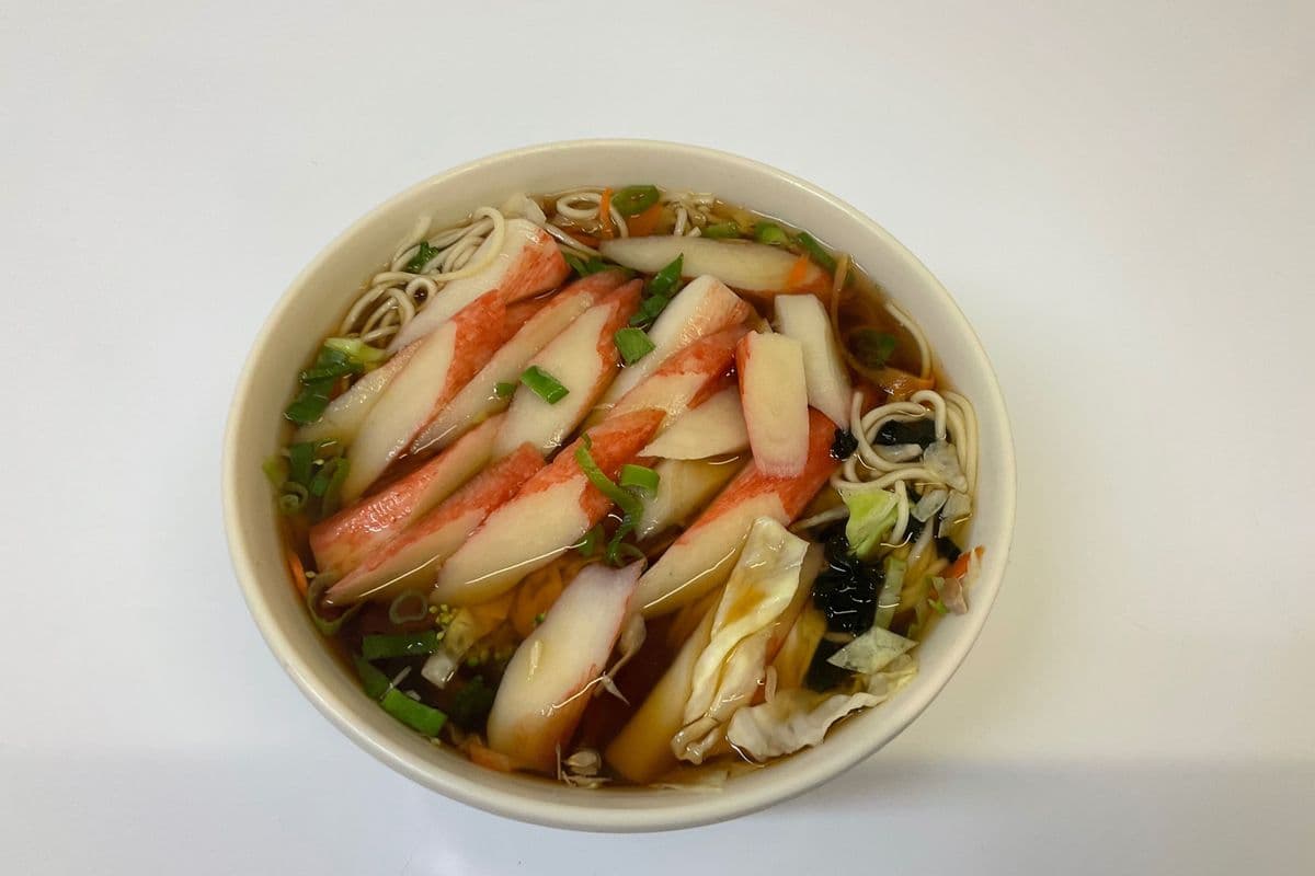 crab meat soba
