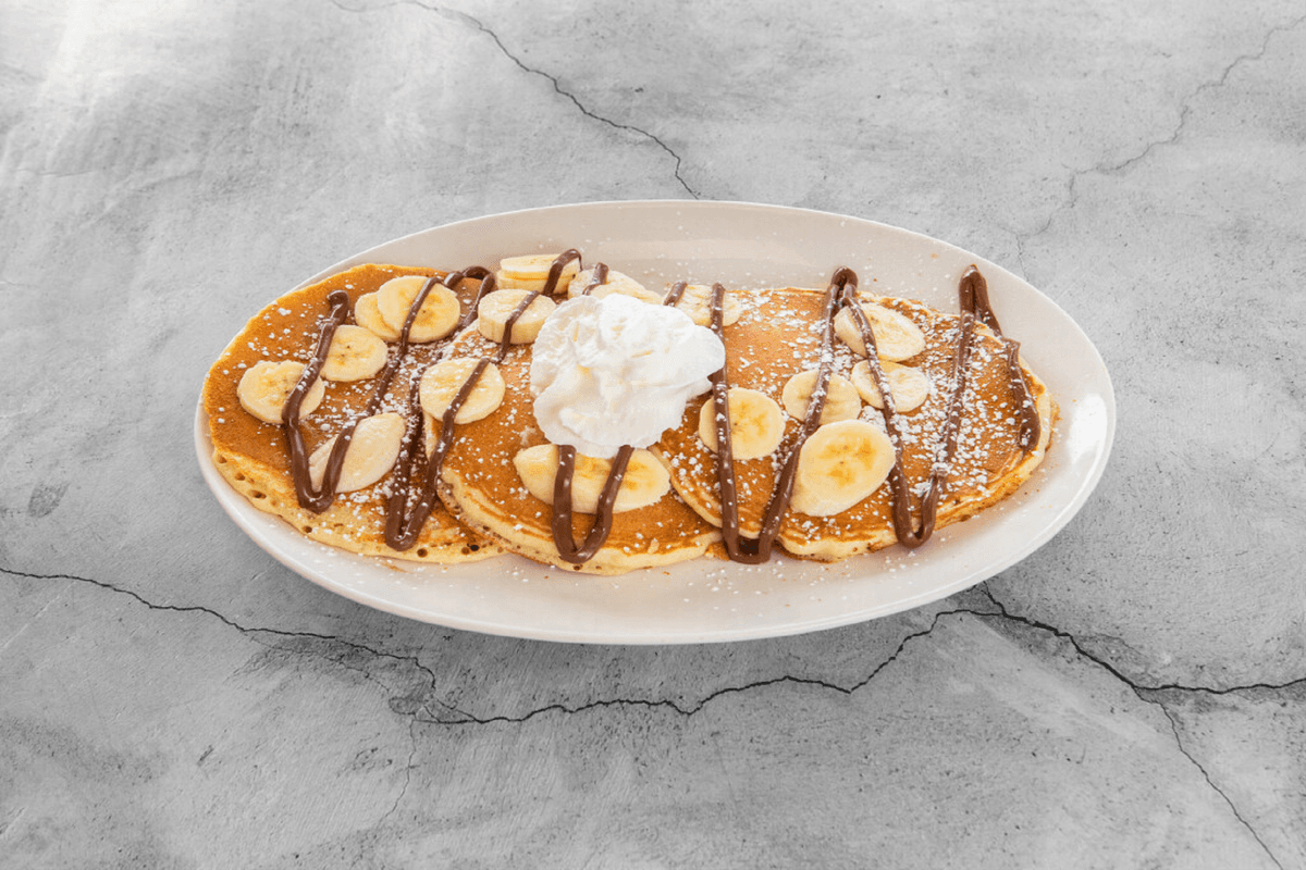 Nutella Banana Pancakes