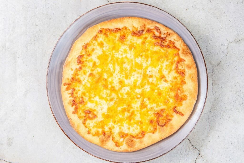 The Two Cheese Garlic Pizza
