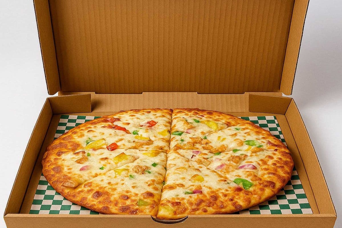 Butter Chicken Pizza
