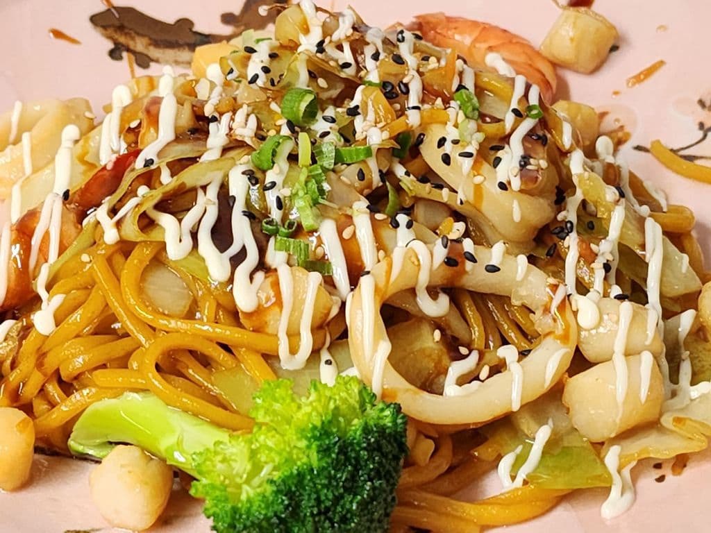 Seafood Yakisoba