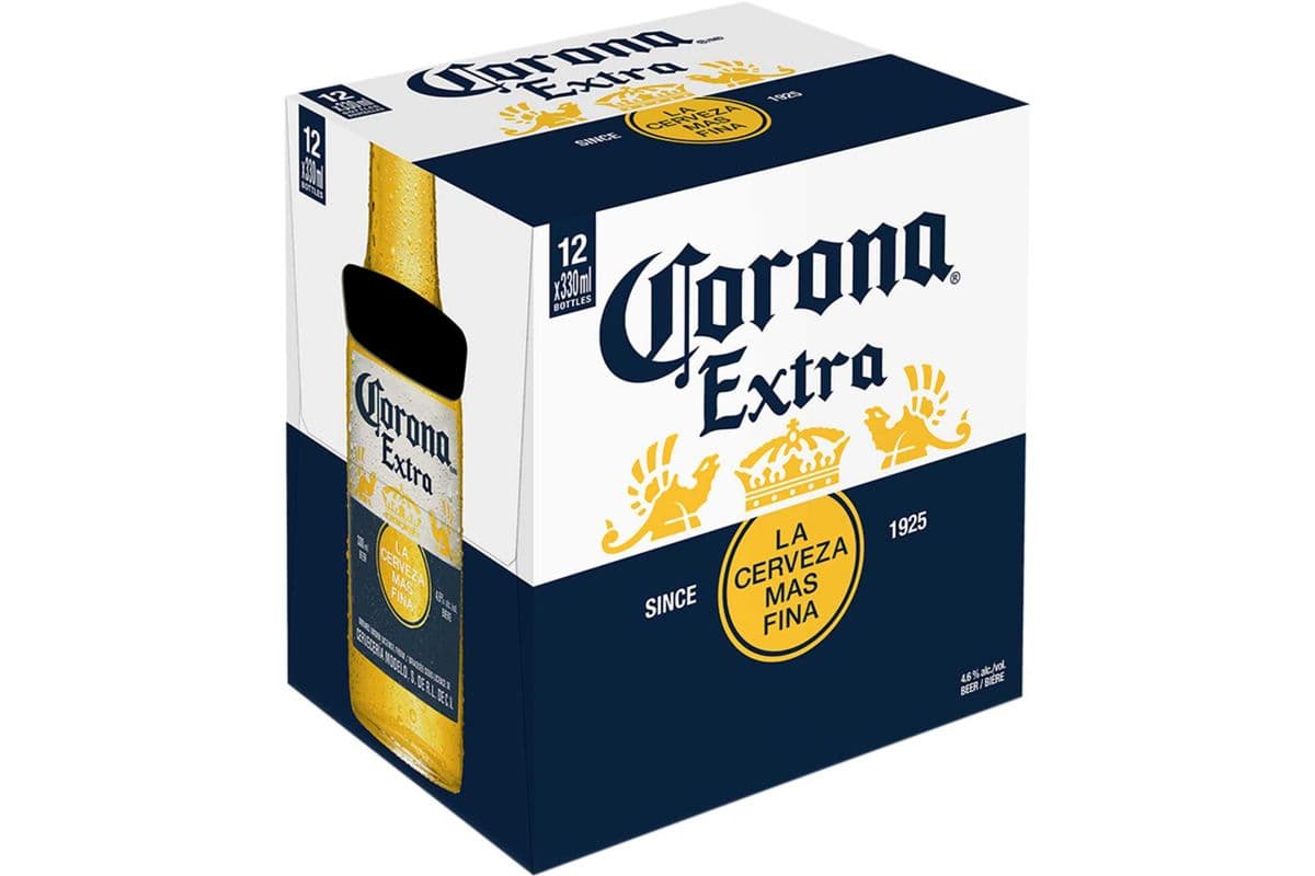 Corona Extra (12 x 330 ml Bottles)