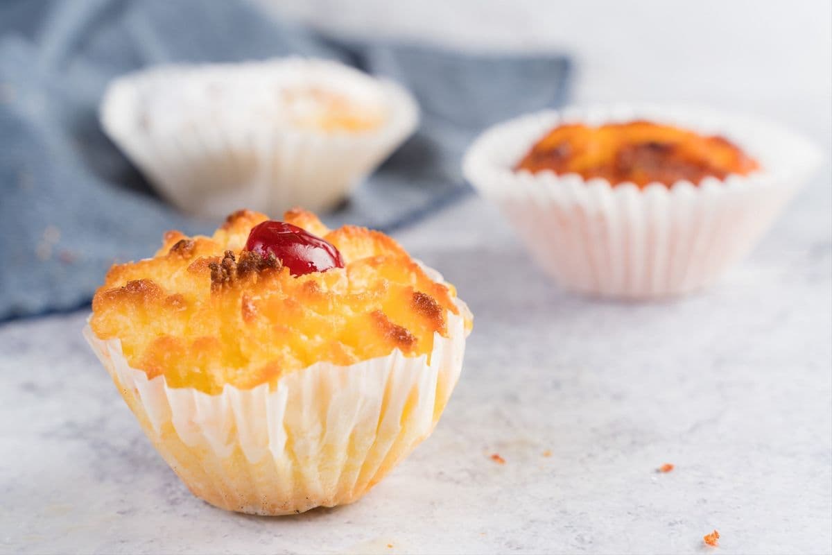 Coconut and Cherry Tart