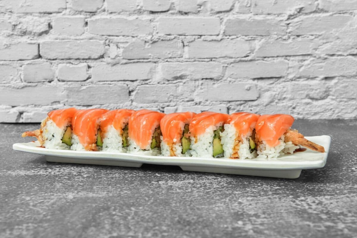 R18. Red Dragon Roll (8 Pcs)