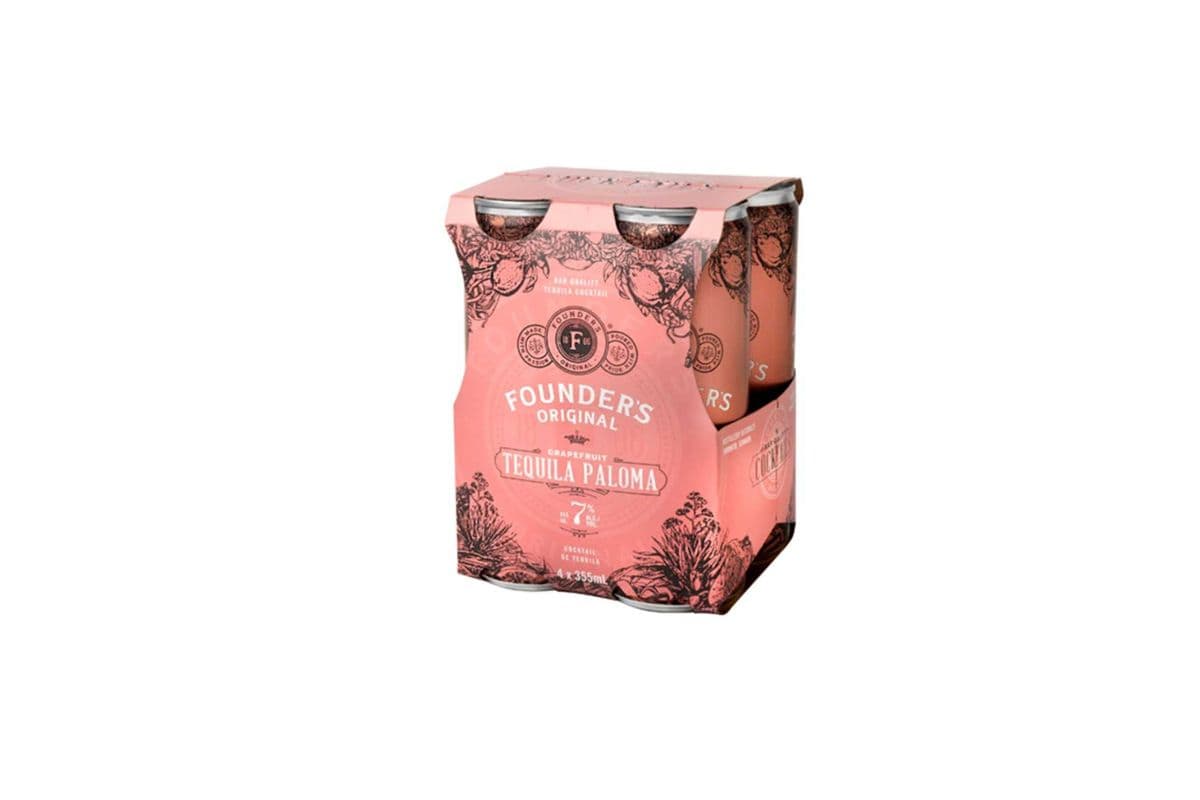 831157 - FOUNDER'S ORIGINAL TEQUILA PALOMA (4 x 355ML)