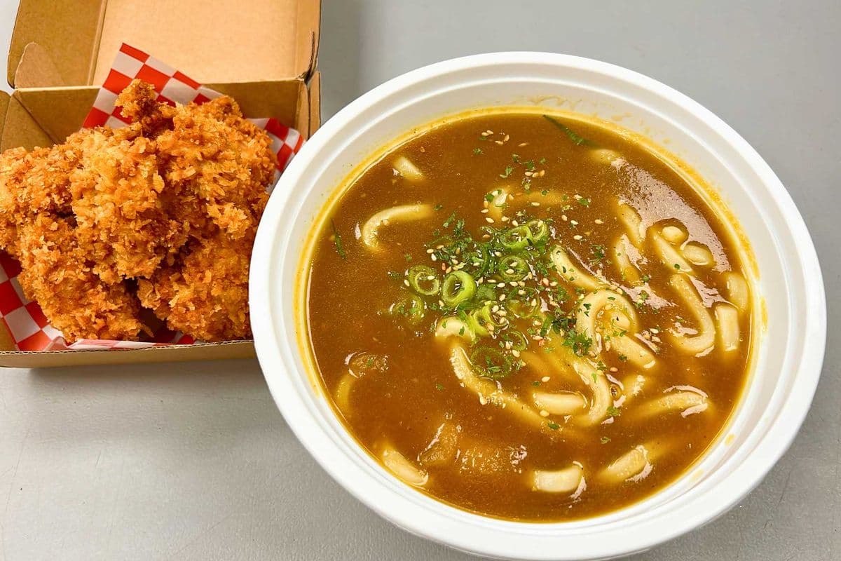 Chicken Katsu Curry Udon Noodles