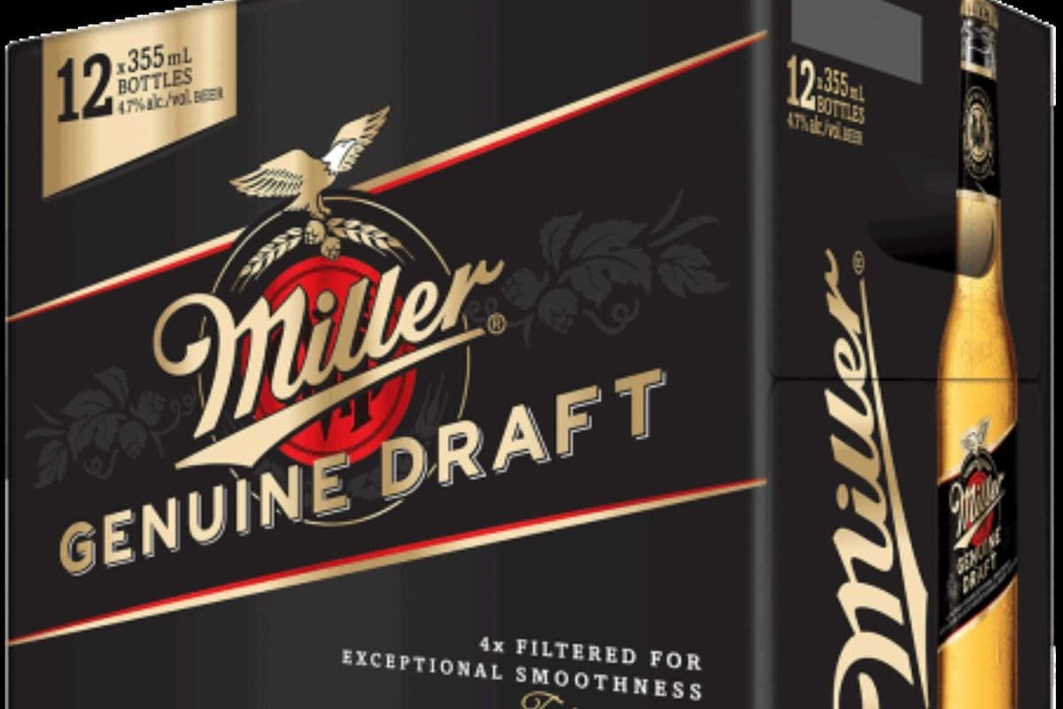 Miller Genuine Draft (12 x 12 Bottle)