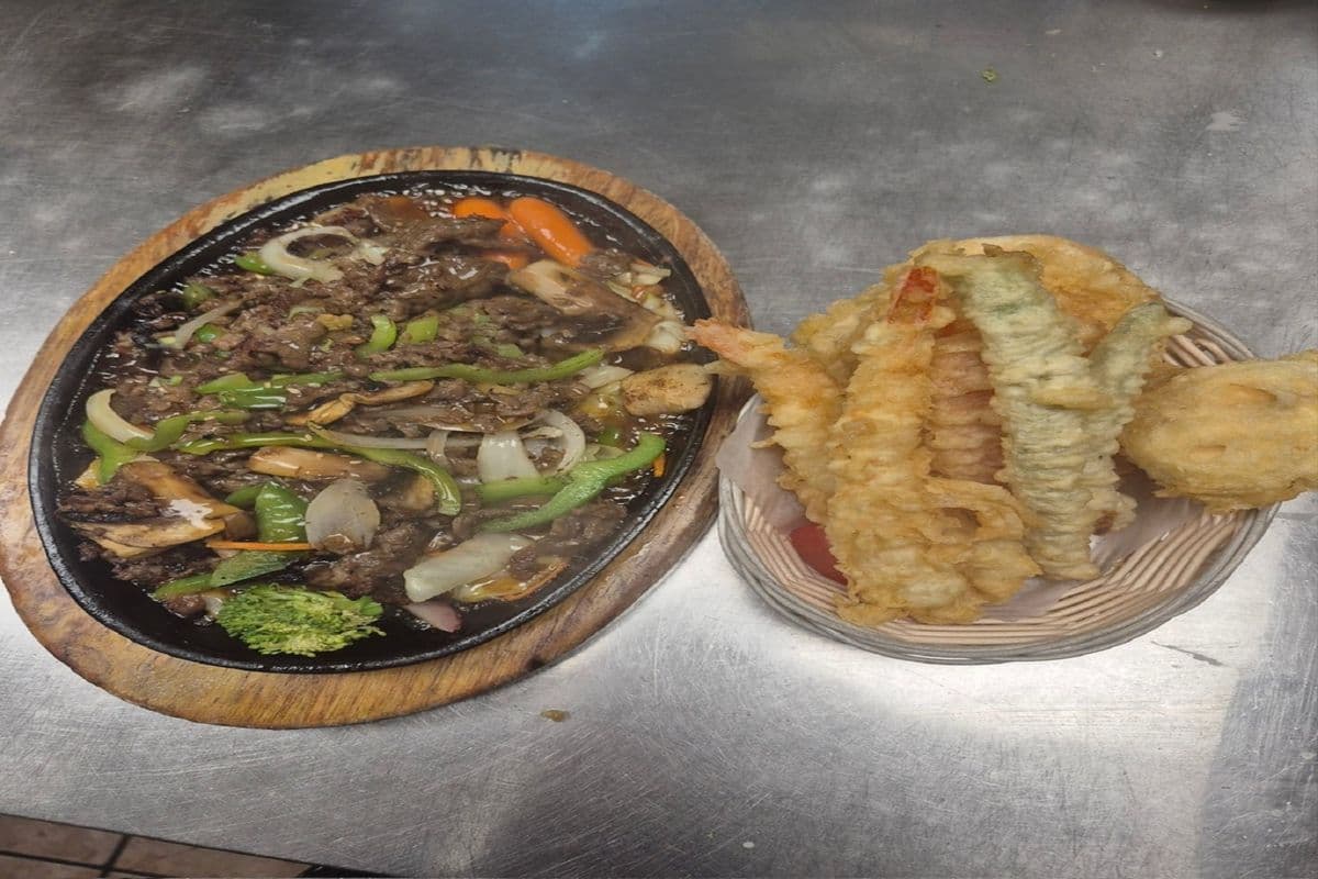 Teriyaki and Tempura Dinner