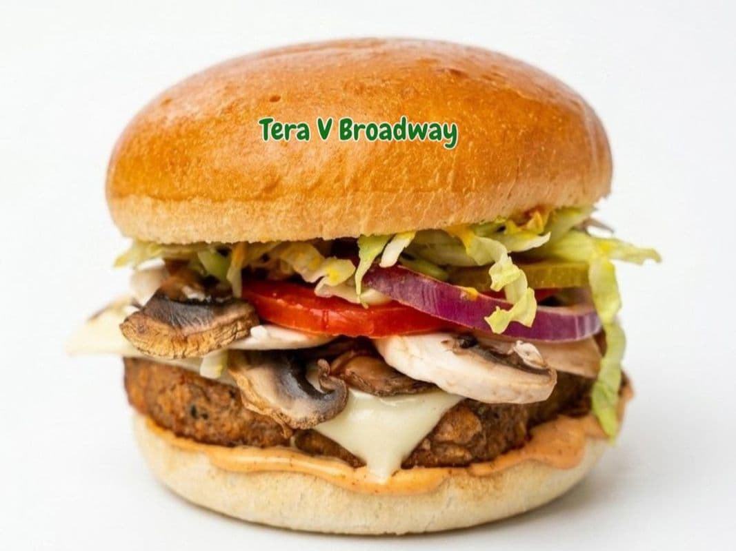 Mushroom Swiss Melt No Bull Burger