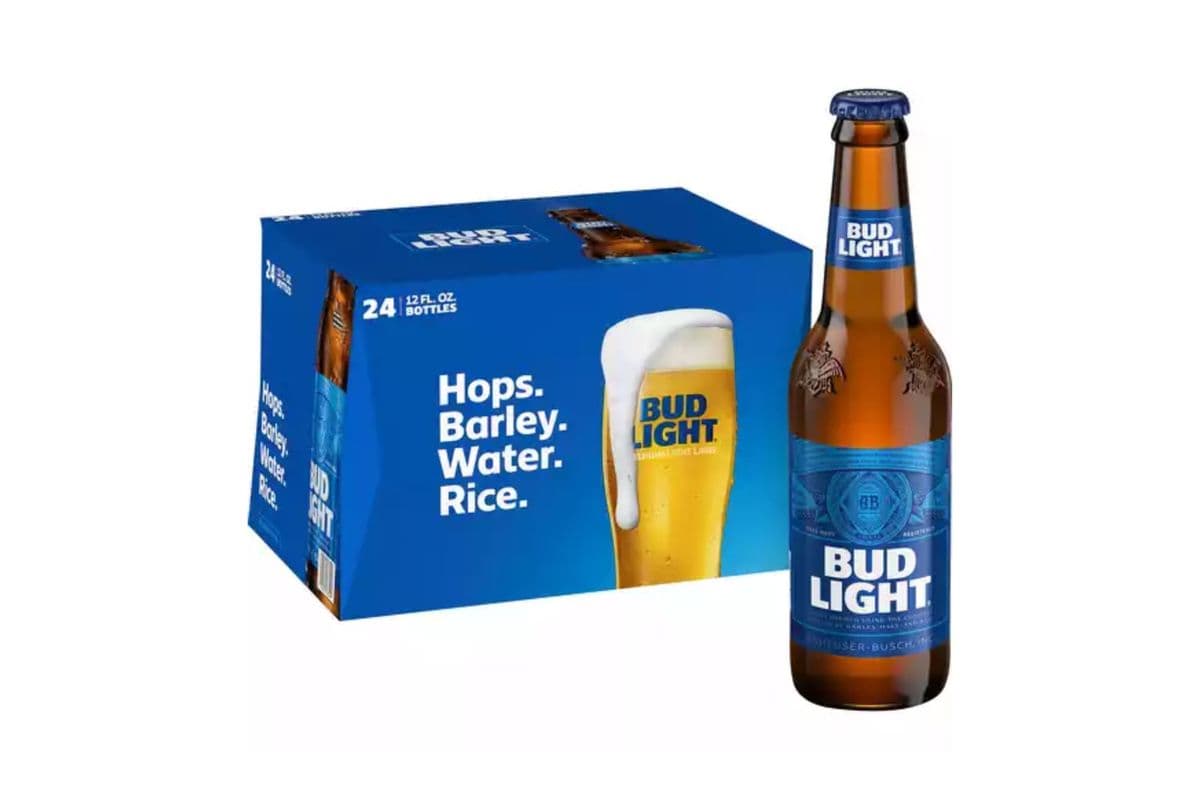 Bud Light (24 Bottles) (1 x 341ML)