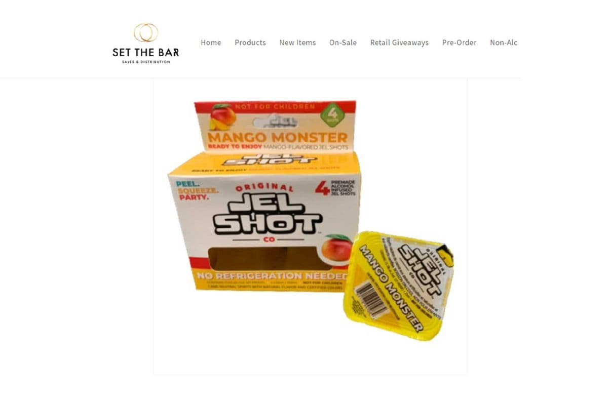 Jel Shot Mango Monster (4 x 25 ml)