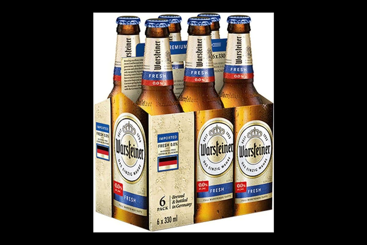 WARSTEINER PILSNER (6 x 330ML BOTTLES) (6 x 330ML)