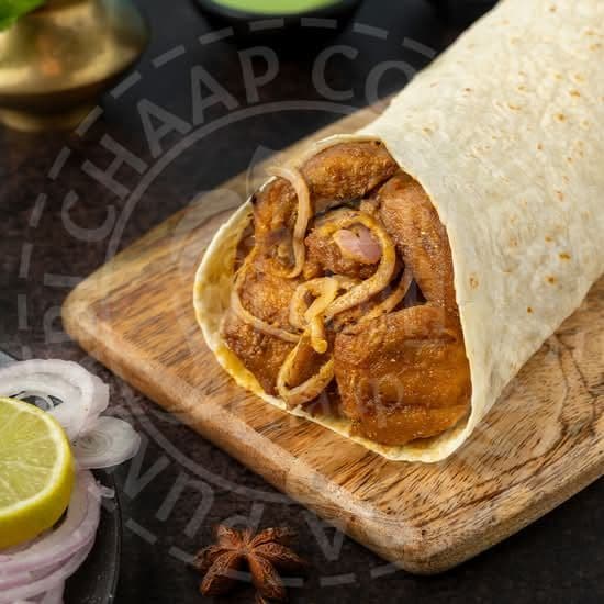 Chatpata Chaap Wrap