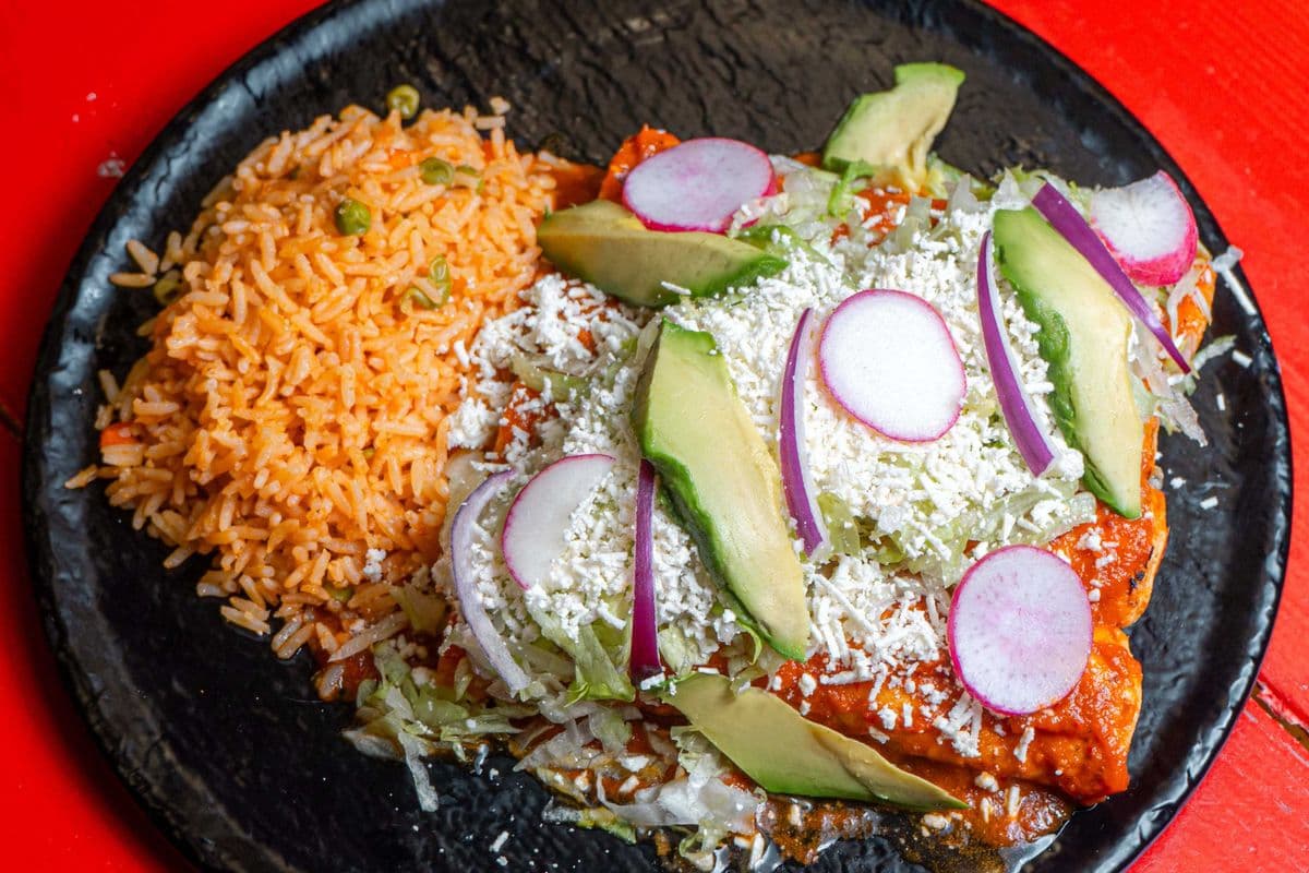Chicken Enchiladas / Enchiladas de Pollo