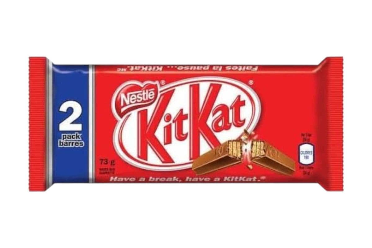 Kitkat 2 Wafer Bar (73gm) (370 Cal)