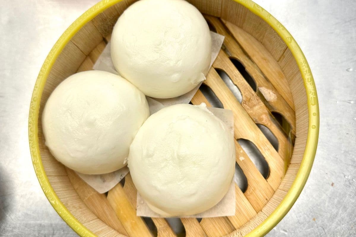 Steamed Bun with Egg Yolks