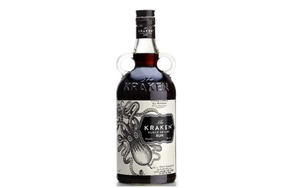 Kraken Spiced Dark Rum 750ml (1 x 750 ml)