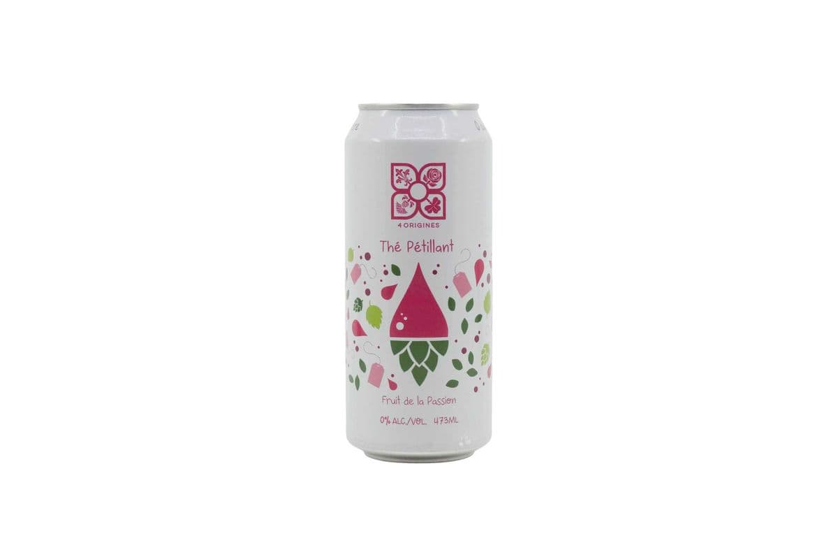 4 Origines Passion Fruit Rooibos Hop Tea (Non-Alcoholic) (473ML) (473ML)