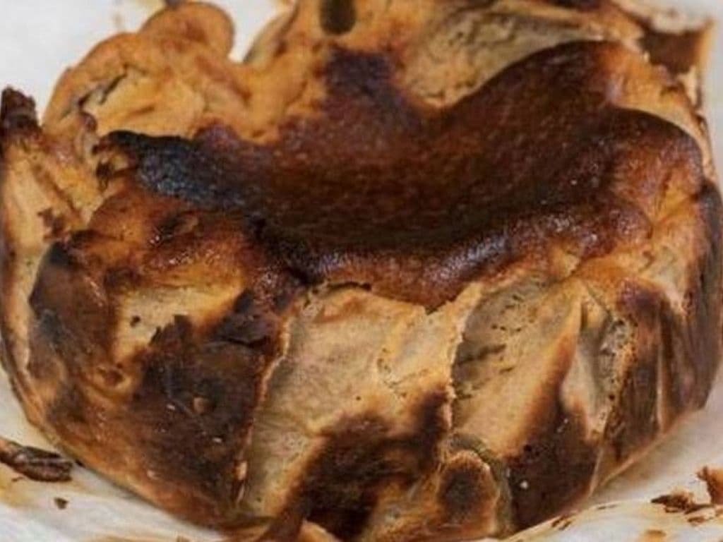Earl Grey Burnt Top Cheesecake