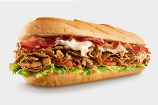 Bacon Three Cheesesteak