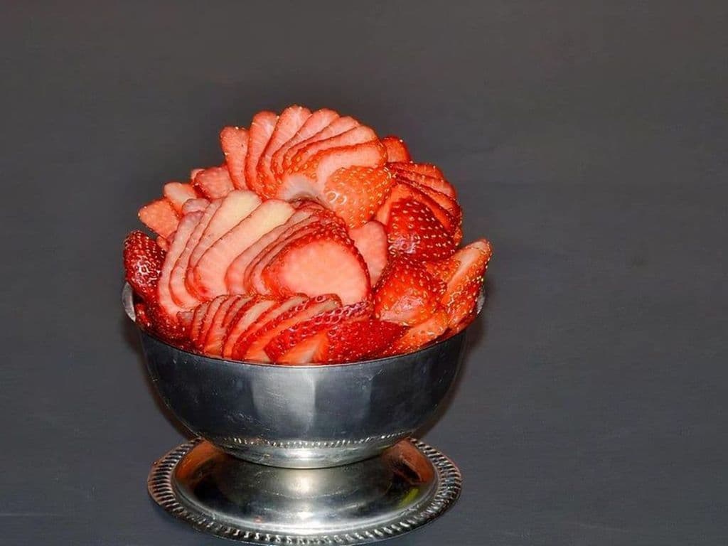 Bol de fraises Strawberry bowl
