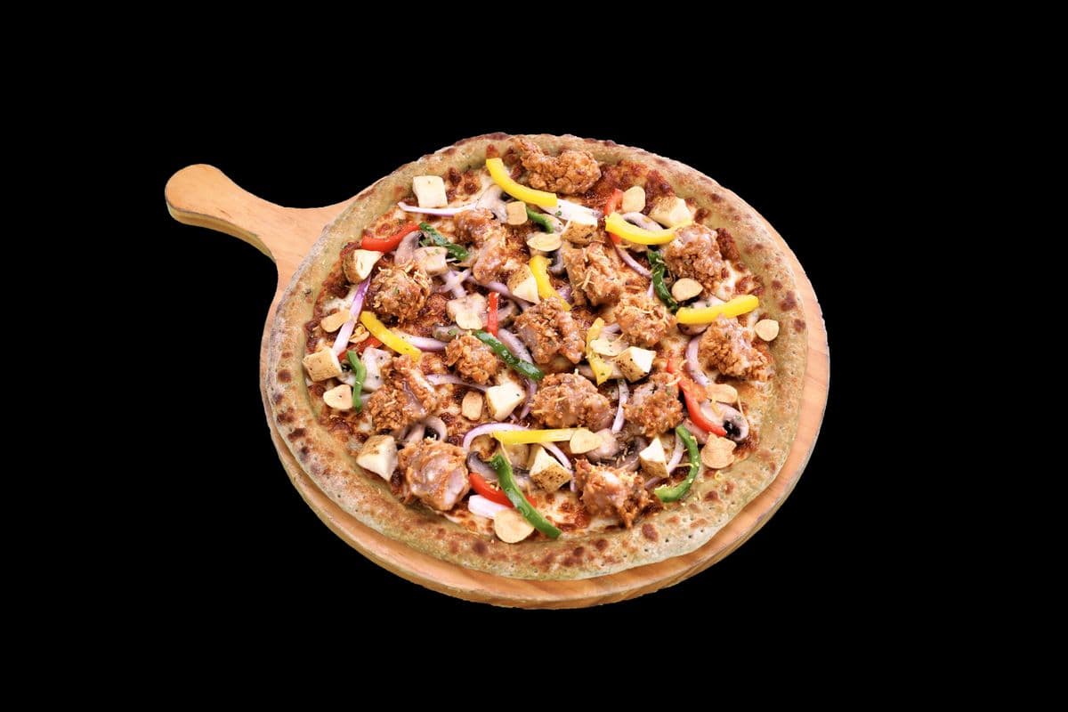 10" Garlic Chicken BBQ Pizza