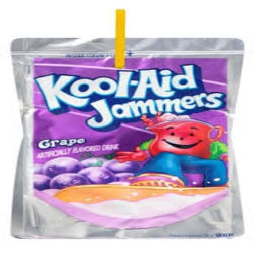 Kool-Aid Jammers Boisson aux Fruits Raisin180ml/ Kool-Aid Jammers Fruit Beverage Grape  180ml