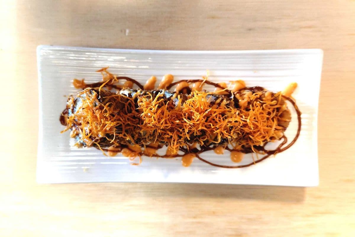 Deep-fried Salifornia Roll