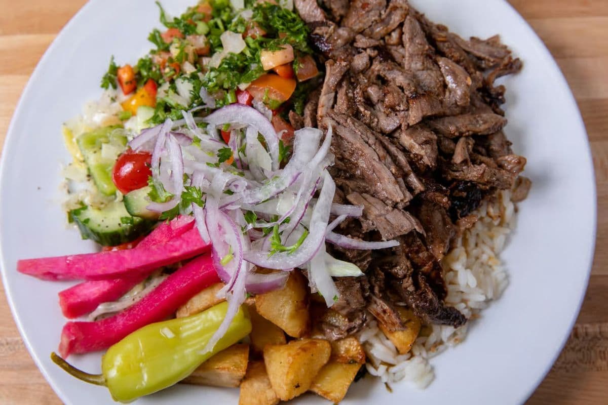 Assiette shawarma (boeuf) / Shawarma Plate (Beef)