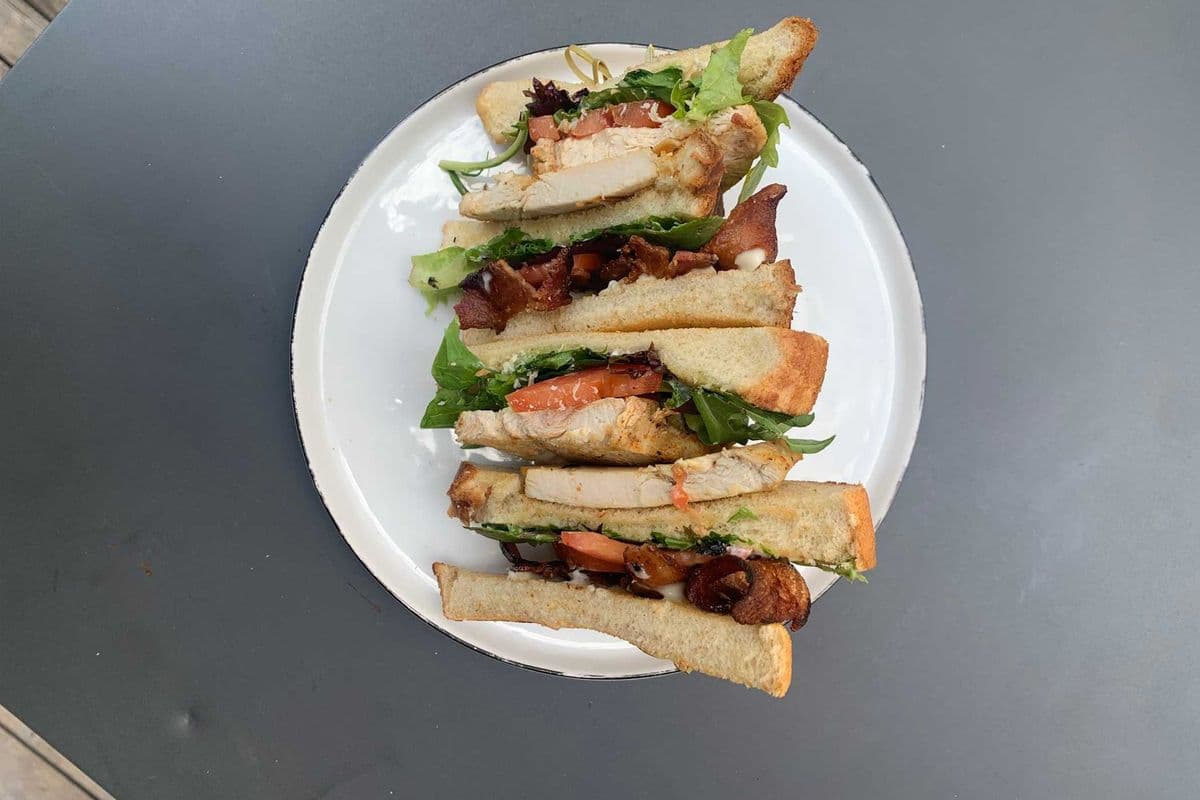 7 West Chicken Club Sandwich