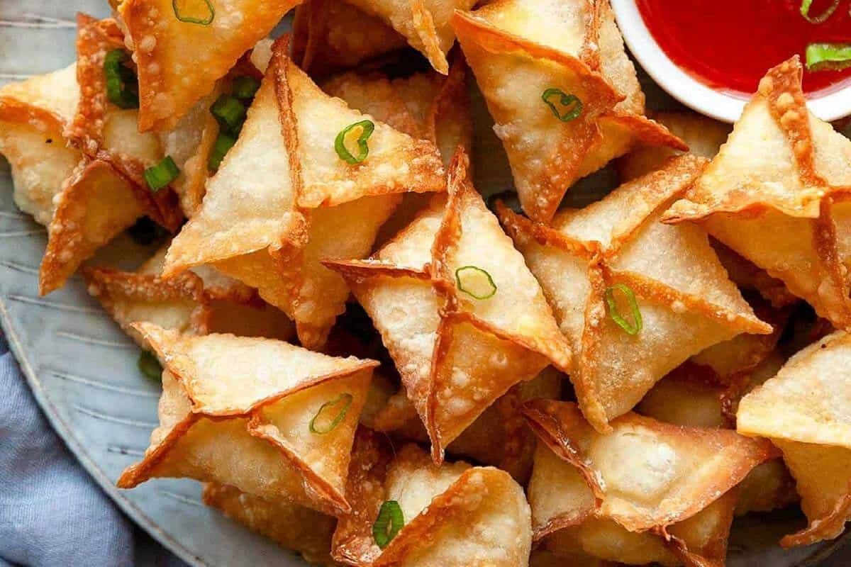 6 pcs Crab Rangoon