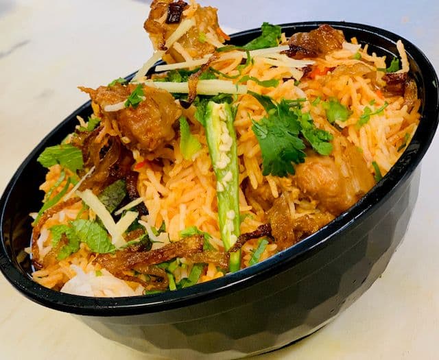 Poulet Dum Briyani / Chicken Dum Briyani