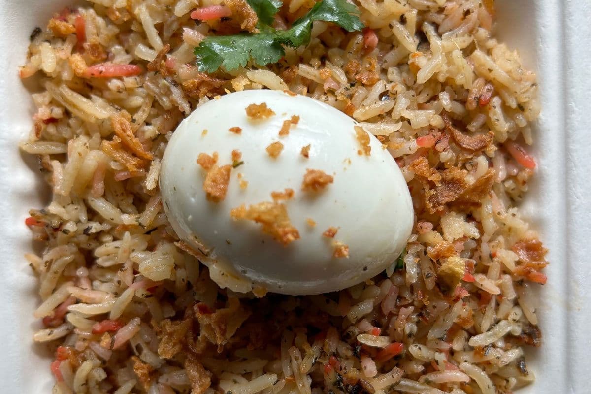 Half Biryani with One Egg
