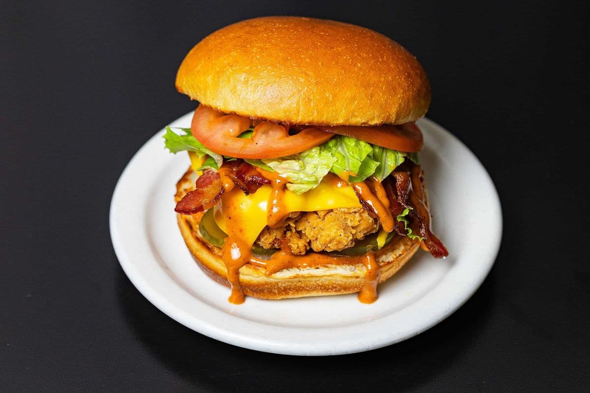 Chipotle Bacon Cheese Chicken Sandwich