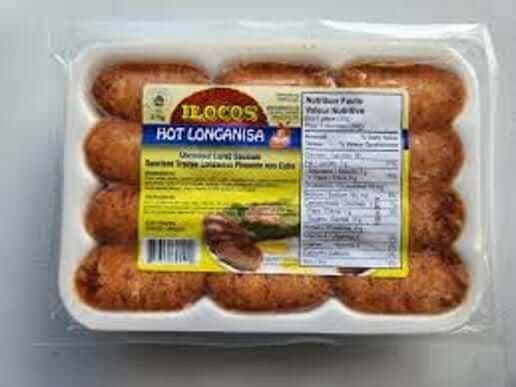 Longanisa Hot 375g - Ilocos