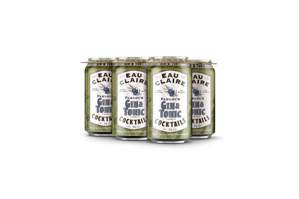 Eau Claire Gin and Tonic (6 Packs) (1 x 6x355ml)