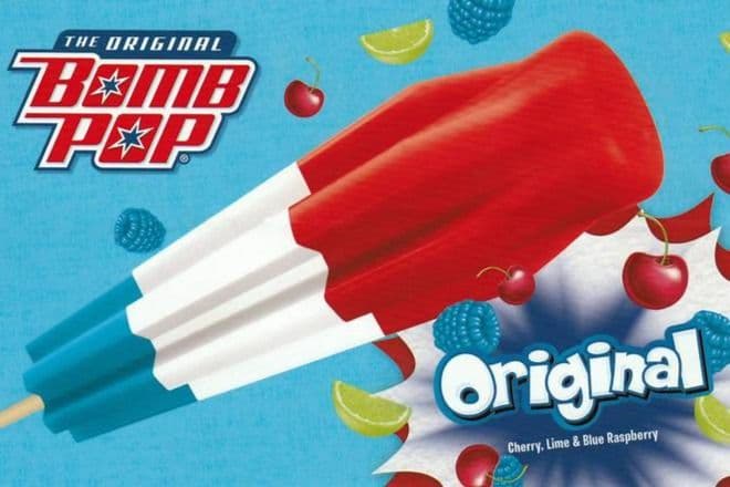 Bomb Pop Original Ice Cream (133 ml)