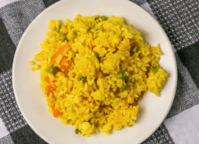 Riz végétarien au cari
