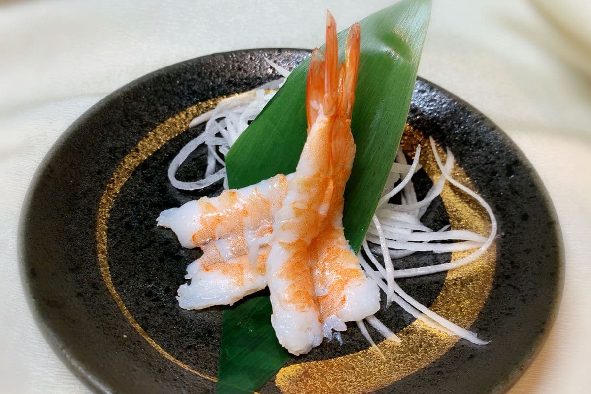 93a. Shrimp Sashimi (Ebi) (4 pcs)