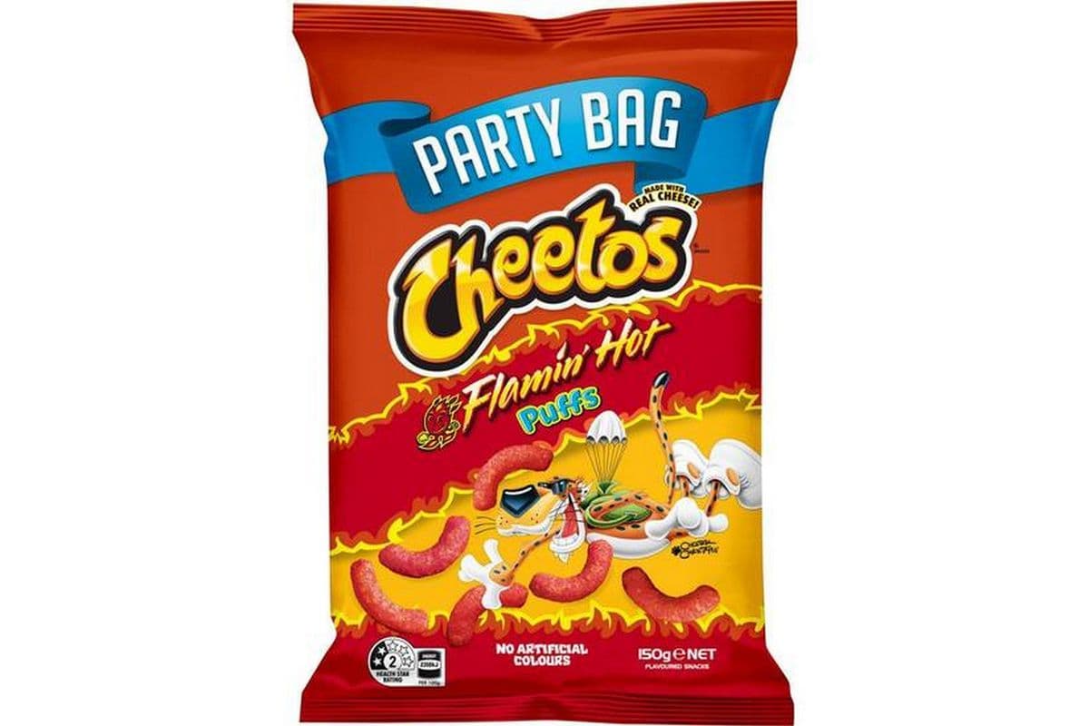 Cheetos Flaming Hot Puffs