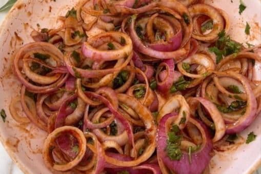 Onion and Green Chilli Salad