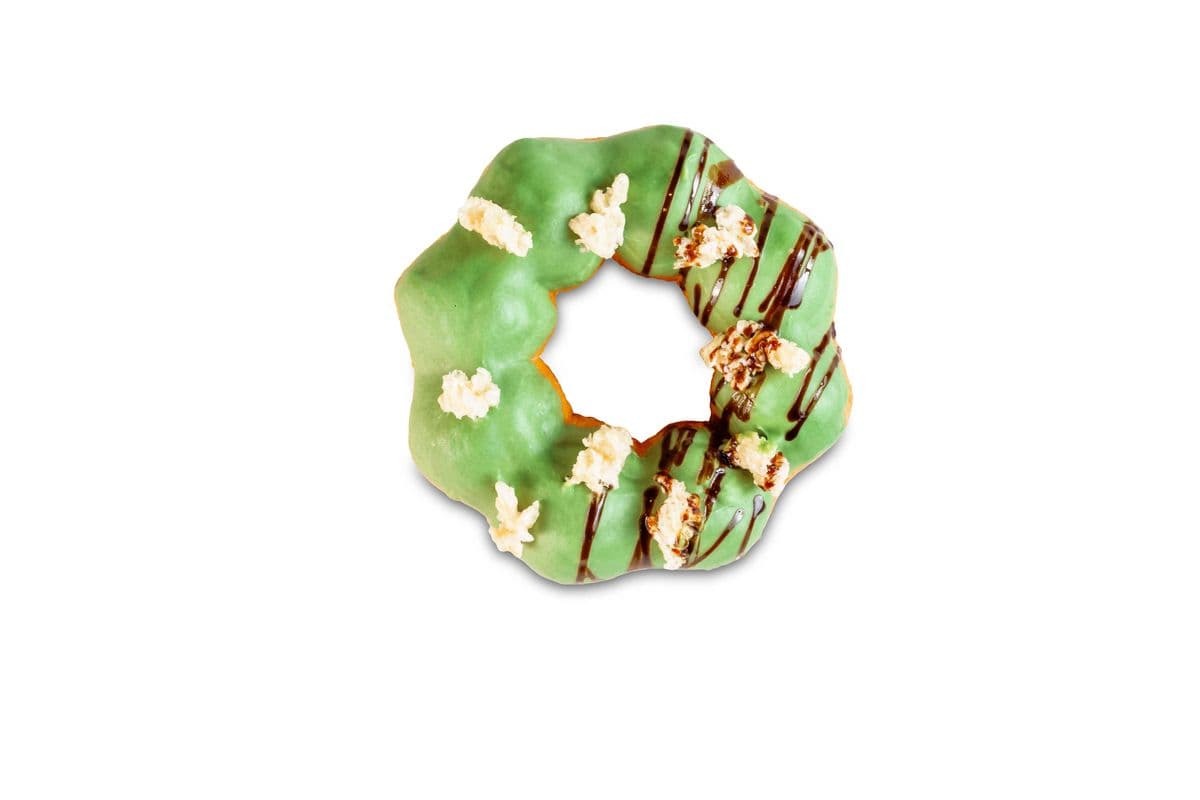 RICE CRISPY MATCHA MOCHI DONUT