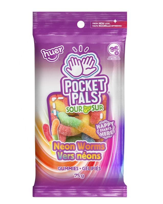 Huer Vers Néons 75g/ Huer Neon Worms 75g
