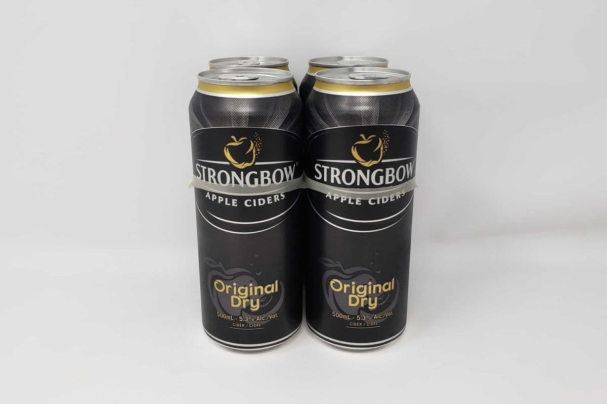 Strongbow British Dry Cider (4 x 500ml)
