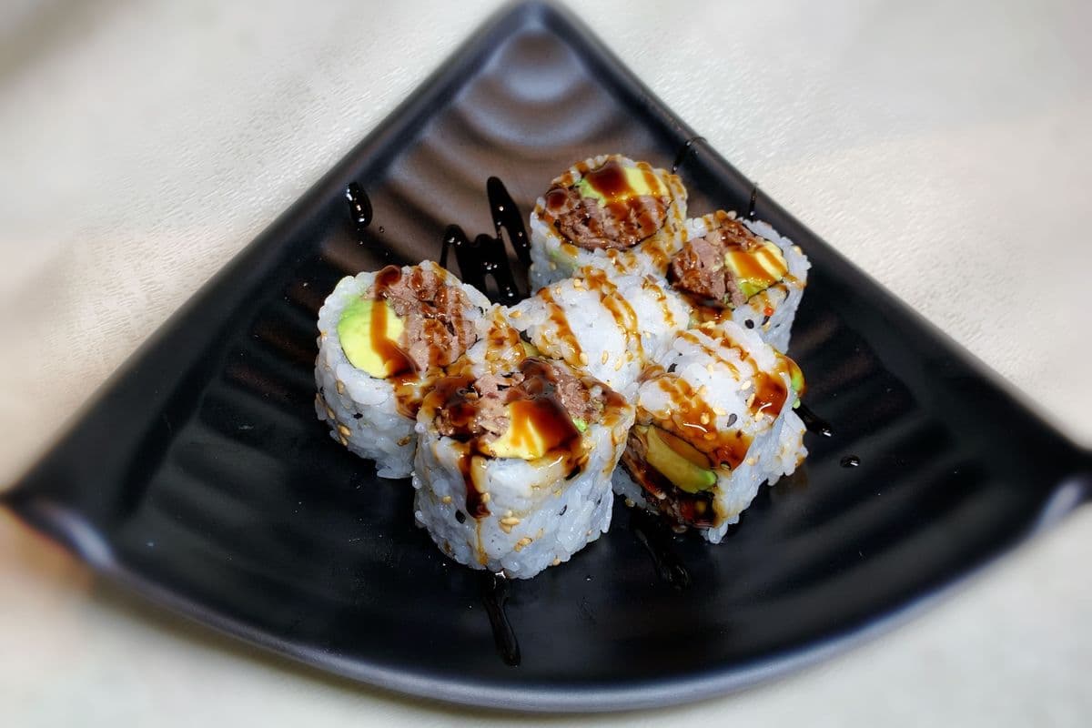 64. Beef Teriyaki Roll (6 Pcs)