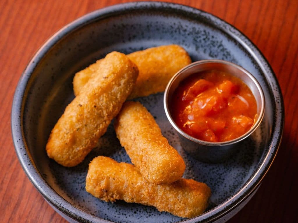 4 bâtonnets de fromage / 4 Cheese Sticks