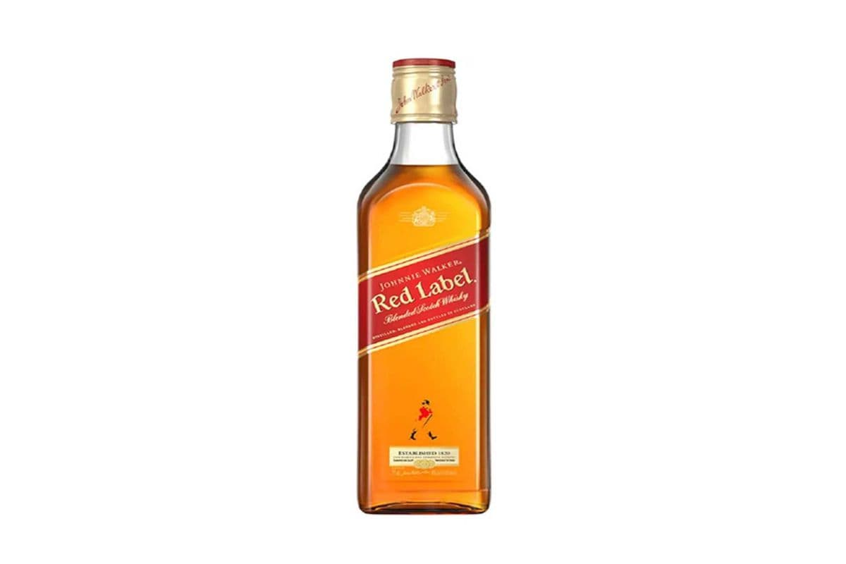 Johnnie Walker Red Label-375ml (1 x 375ml)