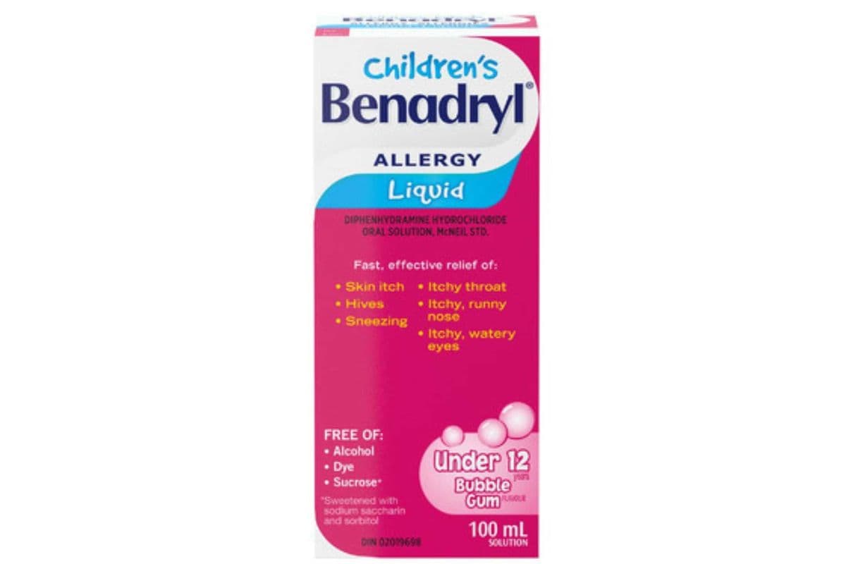 Benadryl Allergy Children's Liquid (100 ml)